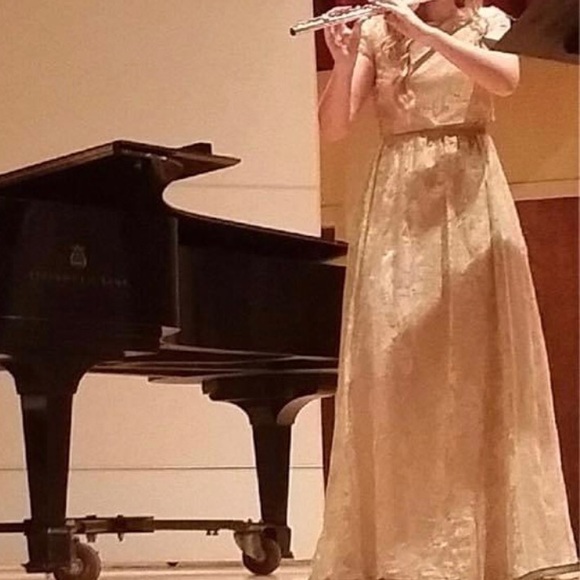 Gold Prom Dress - Picture 2 of 2